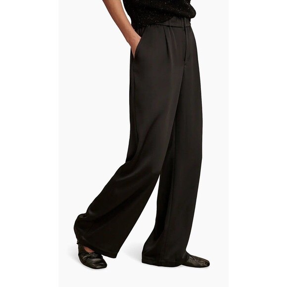 Varley Bryden 2.0 Wide Leg Women's Pants Black SZ L NWOT - Picture 3 of 11